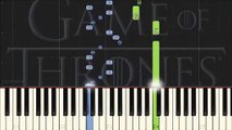 Game of Thrones - Season 7 - Khaleesi Theme Piano Tutorial (Synthesia)