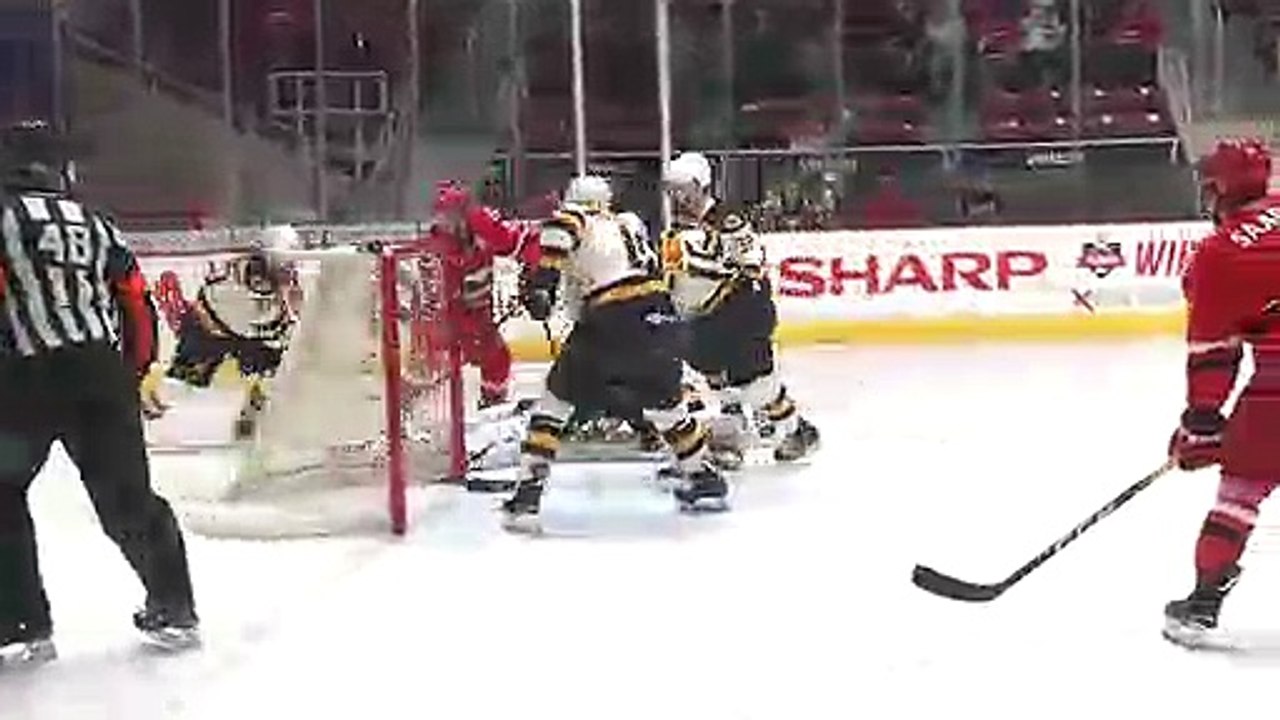 Providence Bruins 0 at Charlotte Checkers 3