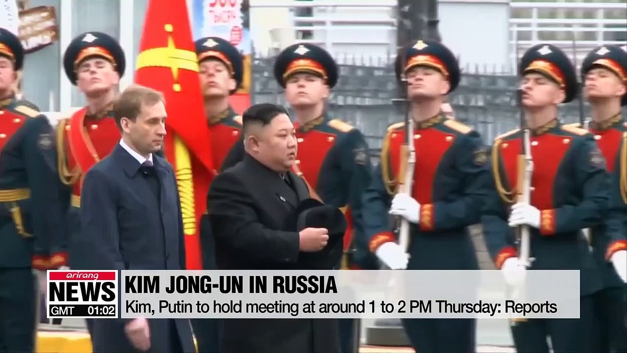 Kim Jong-un to hold his first summit with President Putin on Thursday afternoon