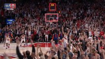 Lillard makes sensational three at buzzer to eliminate Thunder