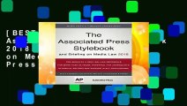[BEST SELLING]  The Associated Press Stylebook 2018: and Briefing on Media Law (Associated Press