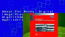 About For Books  Digital Image Processing: Concepts, Algorithms and Scientific Applications