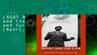 [BEST SELLING]  Sport and the Law: Historical and Cultural Intersections (Sport, culture, and