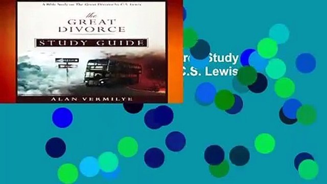 [GIFT IDEAS] The Great Divorce Study Guide: A Bible Study on the C.S. Lewis Book The Great