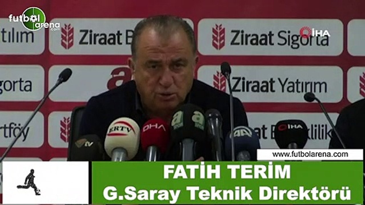 Fatih Terim: "Galatasaray isteyerk ve inanarak Türkiye Kupası'nda finale çıktı"