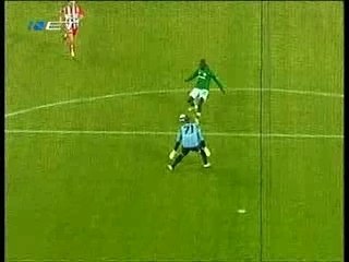 Ndoye misses a great chance Olympiakos-Panathinaikos