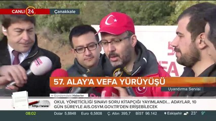 57. Alay'a vefa yürüyüşü