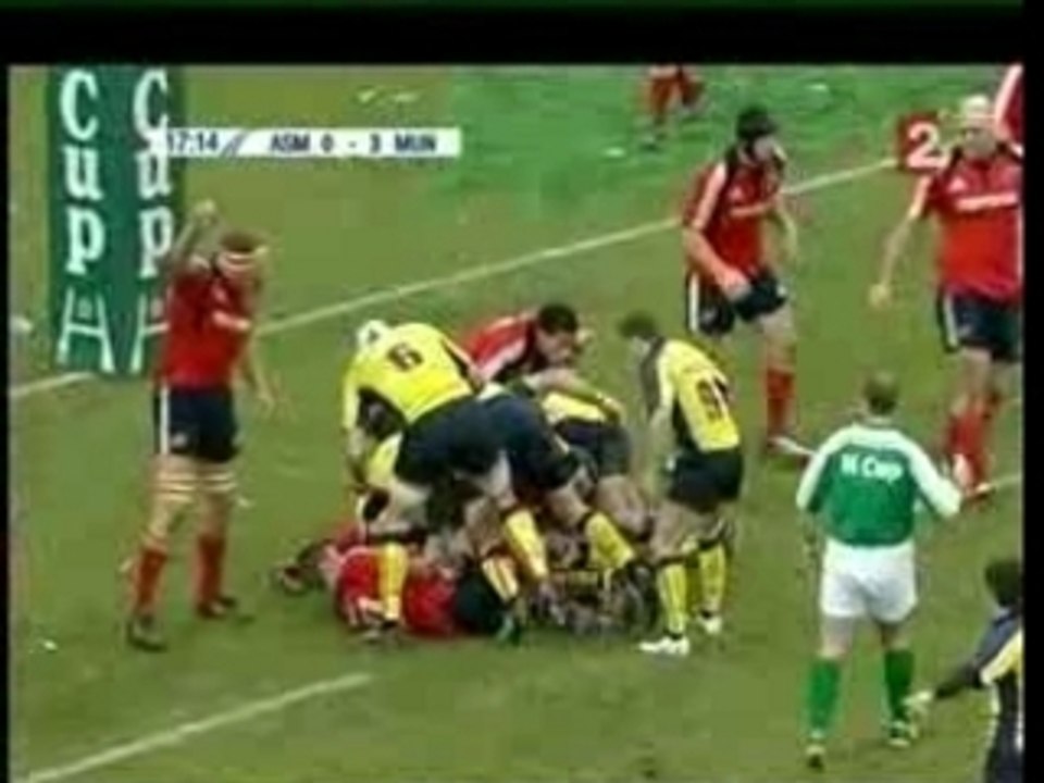 Clermont - Munster 5-3 Essai Mignoni