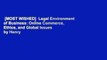 [MOST WISHED]  Legal Environment of Business: Online Commerce, Ethics, and Global Issues by Henry