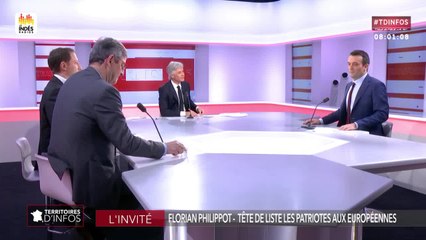 Invité : Florian Philippot - Territoires d'infos (25/04/2019)
