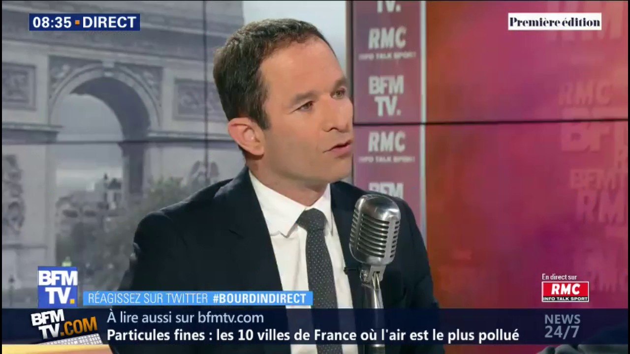 Benoît Hamon n'a "aucun espoir" de réunir une seule liste de gauche aux élections européennes