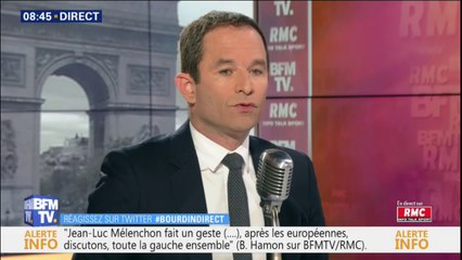 "Repenser le travail" devrait être "la priorité du chef de l'État" pour Benoît Hamon