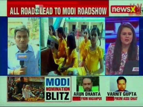 PM Narendra Modi's Mega Roadshow in Varanasi; to file nomination from Varanasi