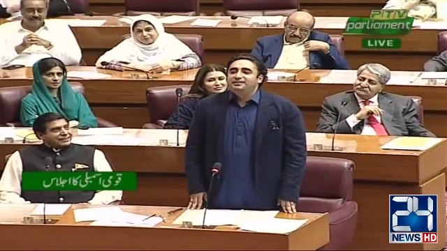 Bilawal Bhutto about imran khan Speech in National Assembly 22 April 2019