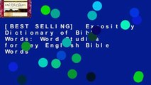 [BEST SELLING]  Expository Dictionary of Bible Words: Word Studies for Key English Bible Words