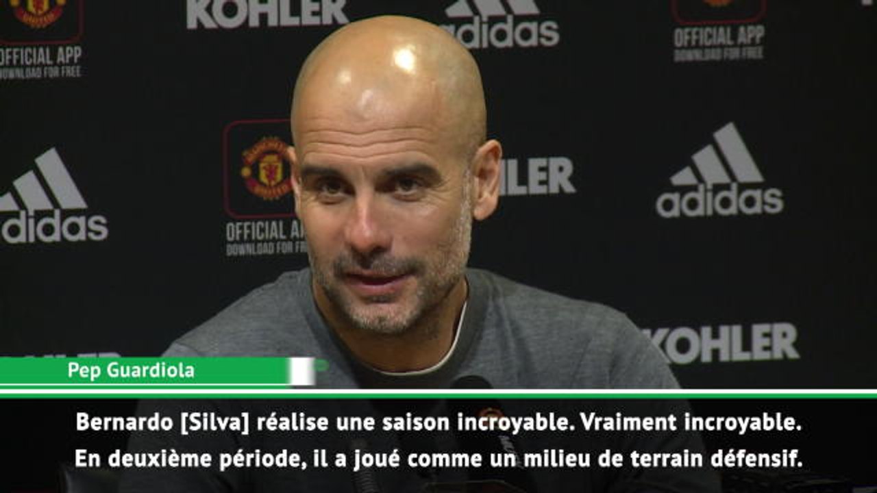 31e j. (en retard) - Guardiola : "Chaque match de Silva est un chef-d'œuvre"