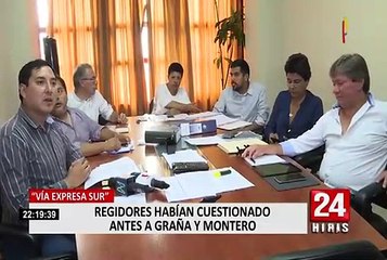 Regidores se pronuncian sobre suspensión de proyecto Vía Expresa Sur