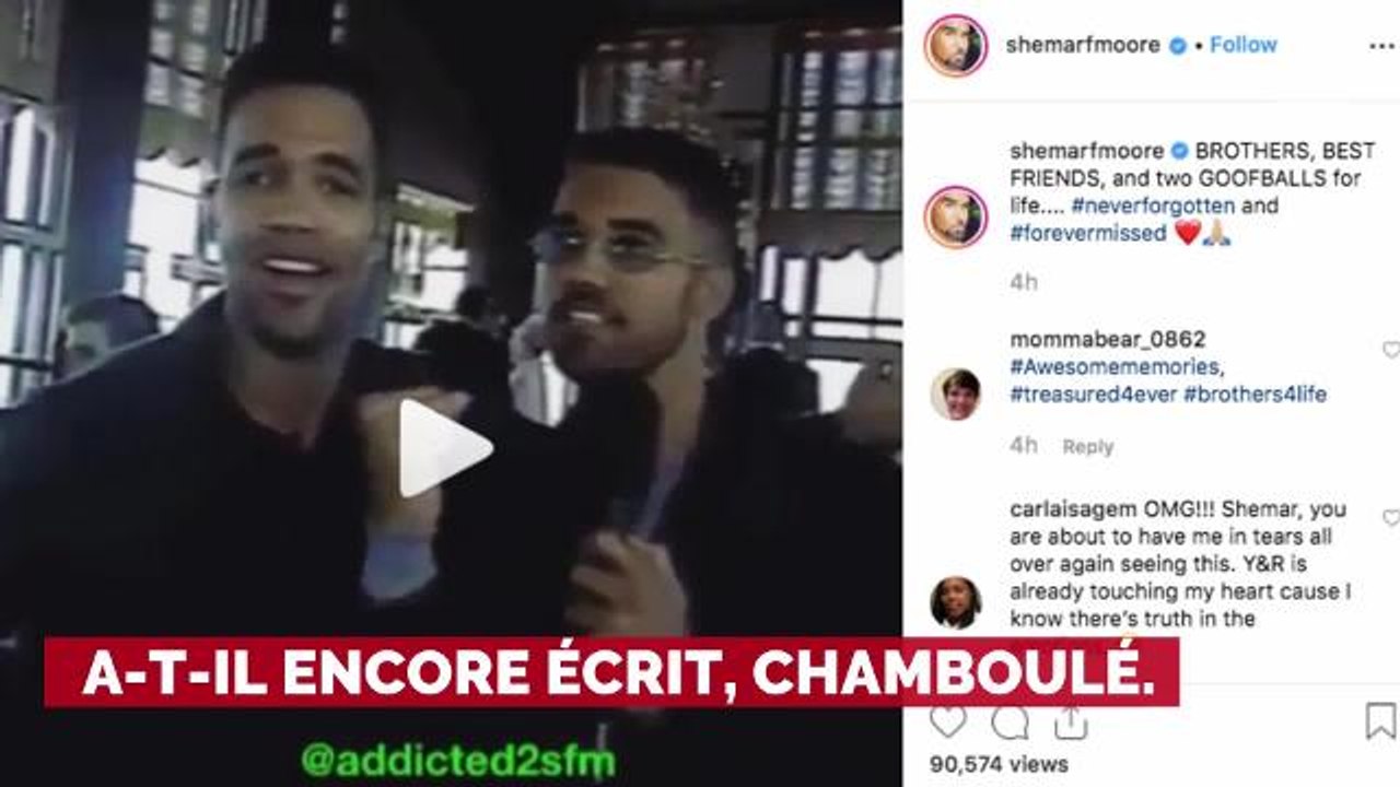 "Une amitié incassable" : Shemar Moore rend encore hommage à Kristoff St. John