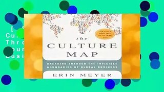 [NEW RELEASES]  The Culture Map: Breaking Through the Invisible Boundaries of Global Business by