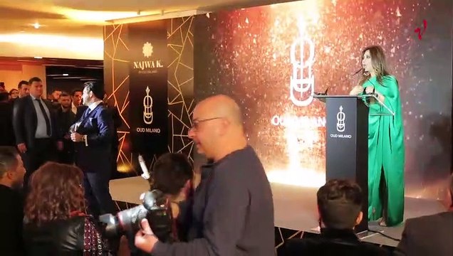 نجوى كرم تُطلق عطرها الجديد من وسط بيروت