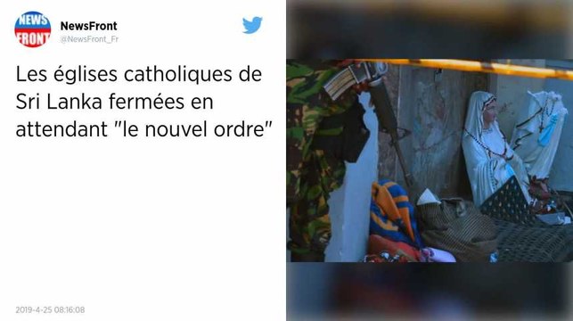 Attentats au Sri Lanka. Les églises catholiques fermées « jusqu’à nouvel ordre »
