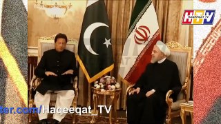 Ali Jafari Left During The Visit of Imran Khan in Iran