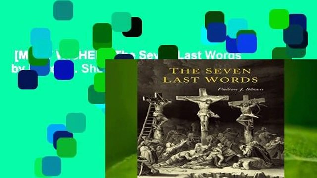 [MOST WISHED] The Seven Last Words by Fulton J. Sheen
