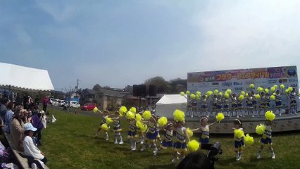 チアダンスRAINBOW☆ワイド撮影2019フラワーフェスティバルin湖山池　前半