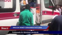 İstanbul’da bir okulda deney sırasında patlama