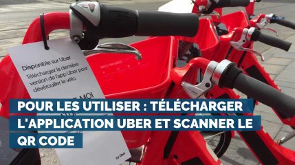 "Jump" les vélos électriques Uber débarquent à Bruxelles