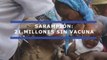 21 millones de niños sin vacuna contra el sarampión
