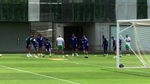 Entrenamiento del Real Betis a las Órdenes de Setién