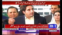Spontaneous laughter when Bilawal Zardari said 