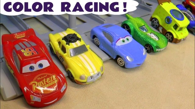 Hot Wheels Racing Learn Colors & Learn English with DC Comics Justice League & Marvel Avengers 4 Endgame vs Disney Pixar Cars 3 Lightning McQueen in this family friendly full episode