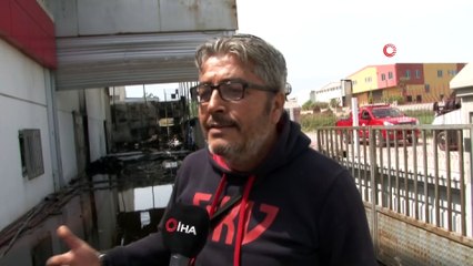 Yangın çıkan kumaş fabrikasında 60 kişi işsiz kaldı