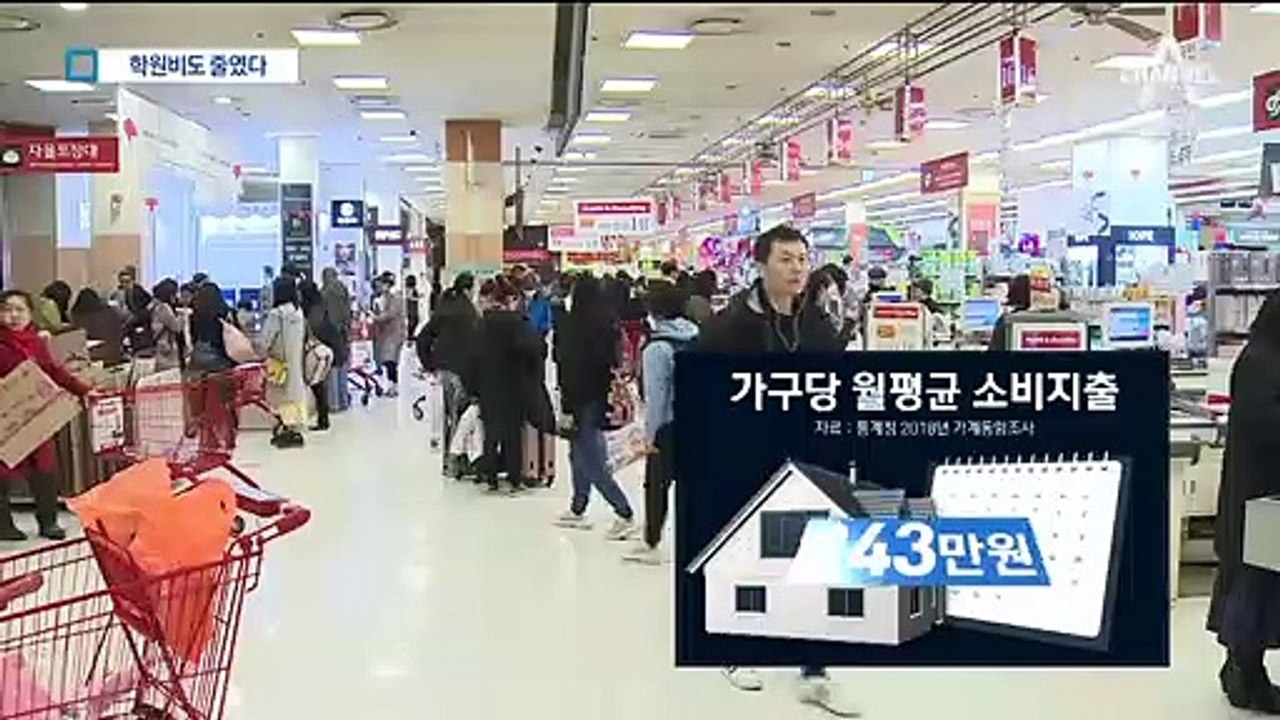 자녀 학원부터 끊었다…소득 감소 지갑 닫은 가계