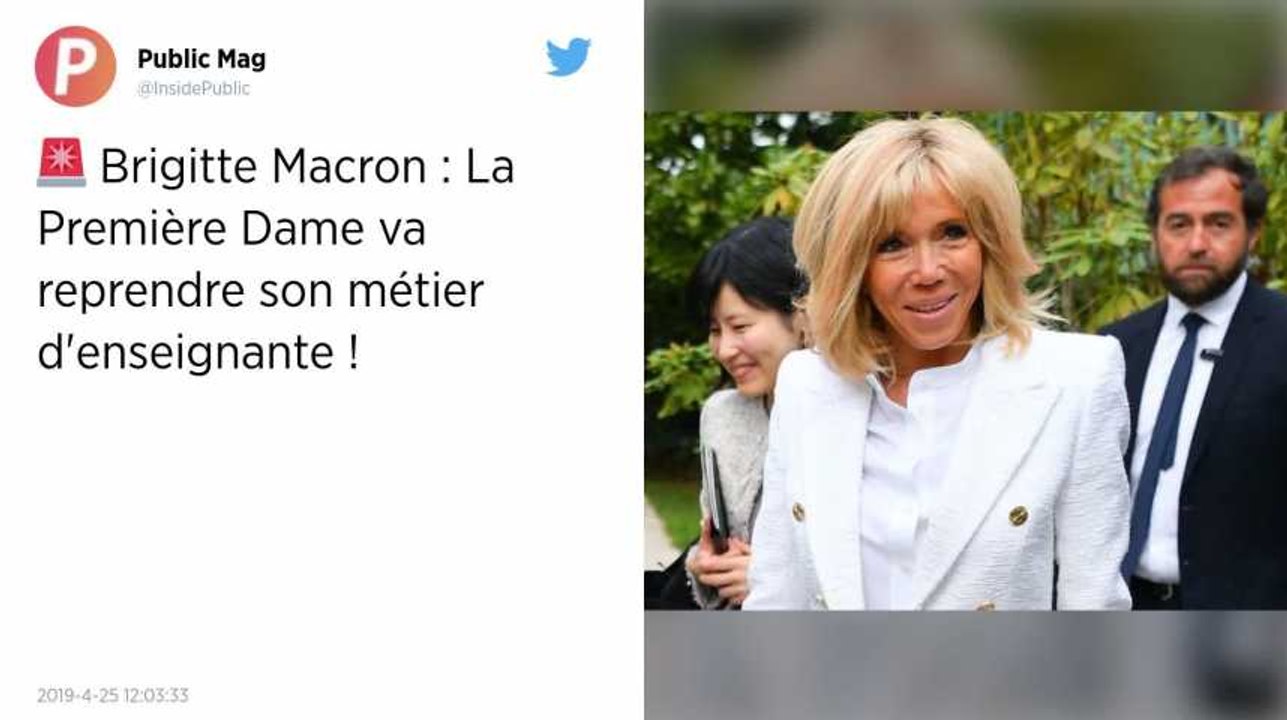 Brigitte Macron va redonner des cours de français au sein de son institut de formation