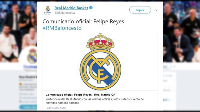 Felipe Reyes renueva un año más con el Real Madrid