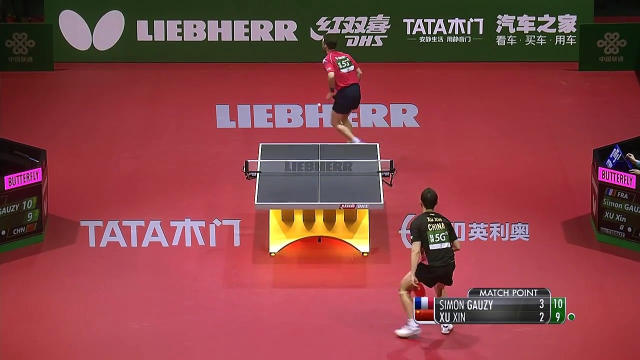 Table Tennis - Simon Gauzy vs Xu Xin | 2019 World Championships