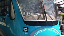 Philippines' first hybrid train makes inaugural run
