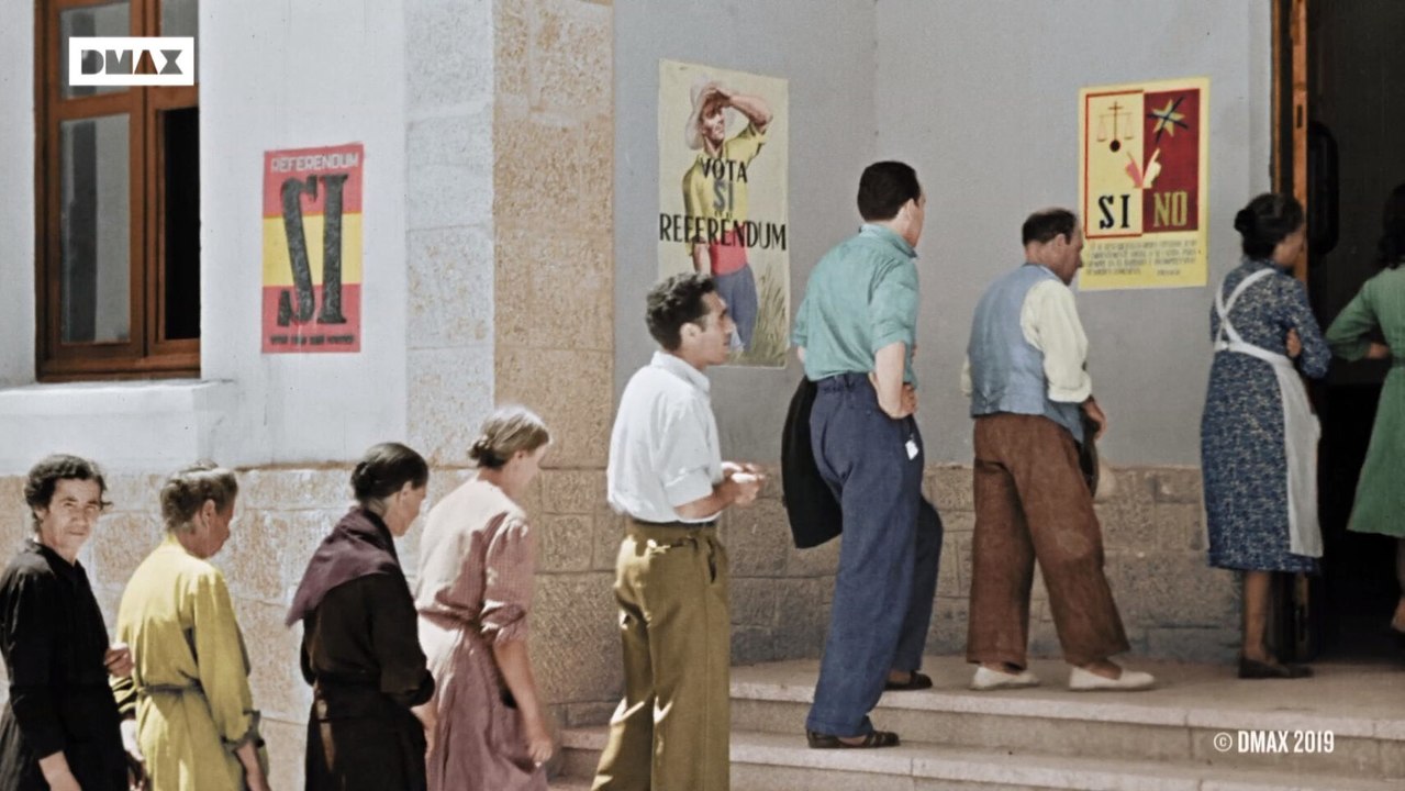 El franquismo en color
