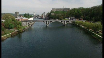 Vidéos aériennes par drone de la ville de Huy