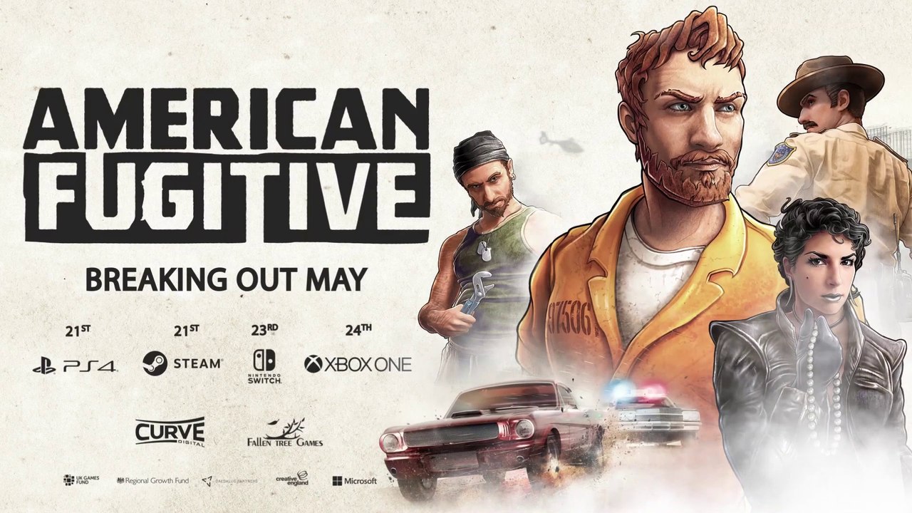 American Fugitive - Bande-annonce de gameplay
