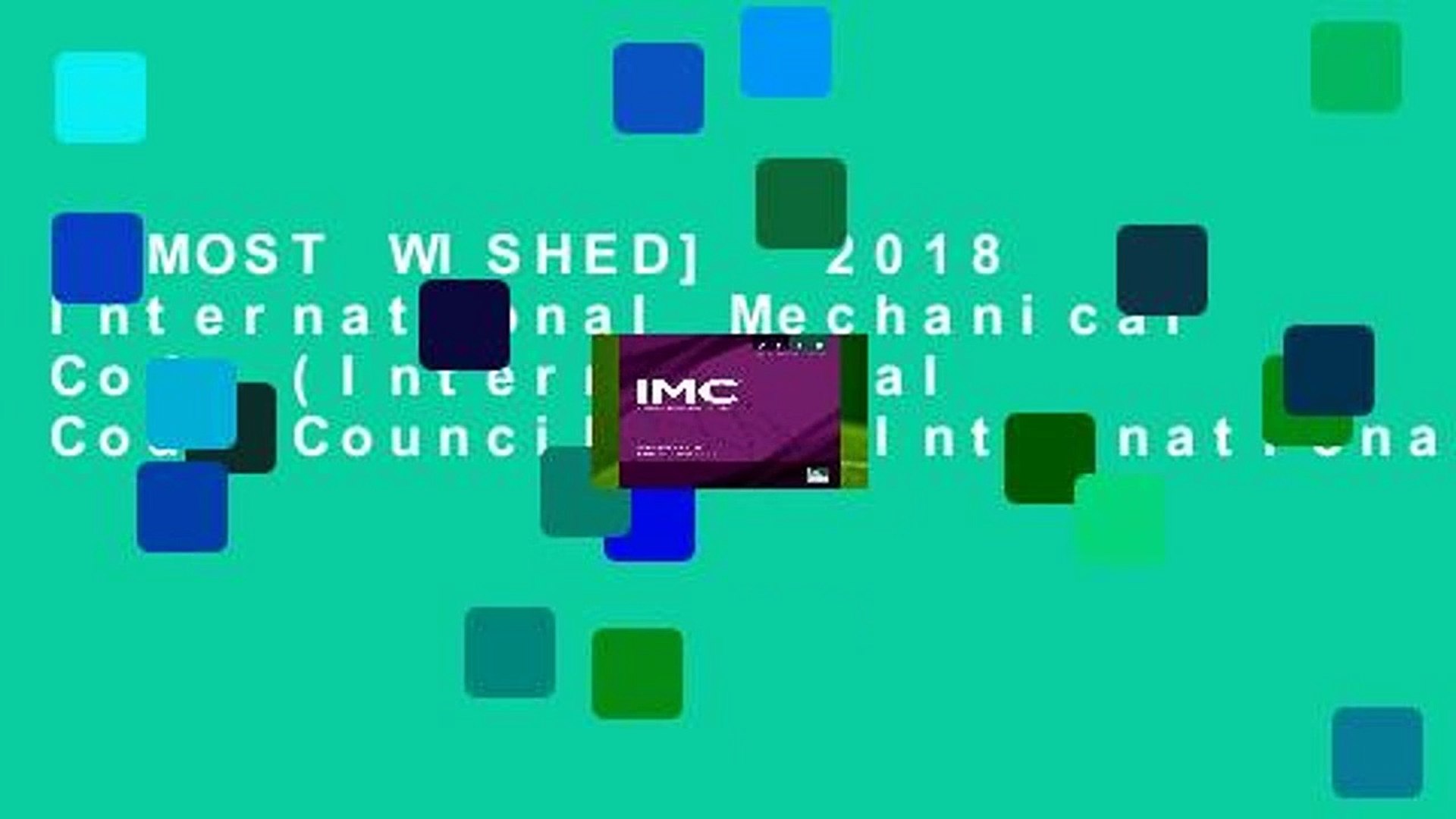⁣[MOST WISHED]  2018 International Mechanical Code (International Code Council) by International