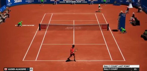 F.A.Aliassime vs K.Nishikori | ATP Barcelona Highlights
