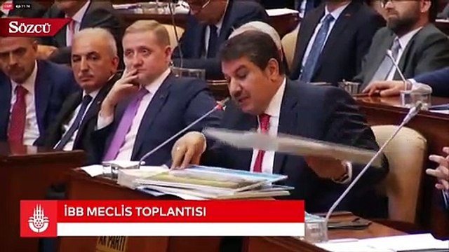 İBB Meclis toplantısı