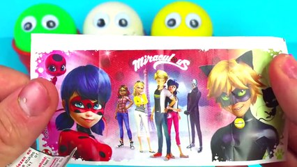 Play Doh Ice Cream Cups PJ Masks Cars Ladybug Surprise Toys LOL Yowie Kinder Surprise Eggs