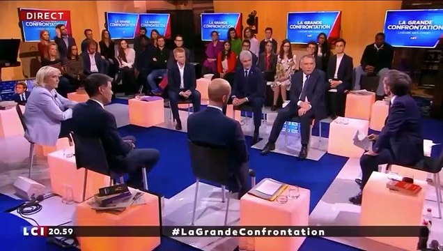 La Grande confrontation, l'heure des choix - LCI - 24/04/2019 - « Les Français devront travailler plus ou plus longtemps, mais ce sera à eux de choisir. »