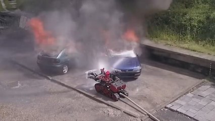 The robot that helped extinguish the Notre-Dame fire