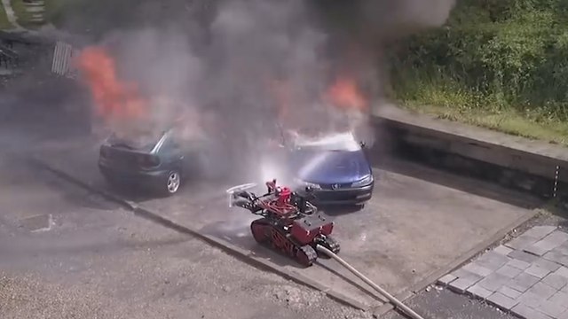 The robot that helped extinguish the Notre-Dame fire